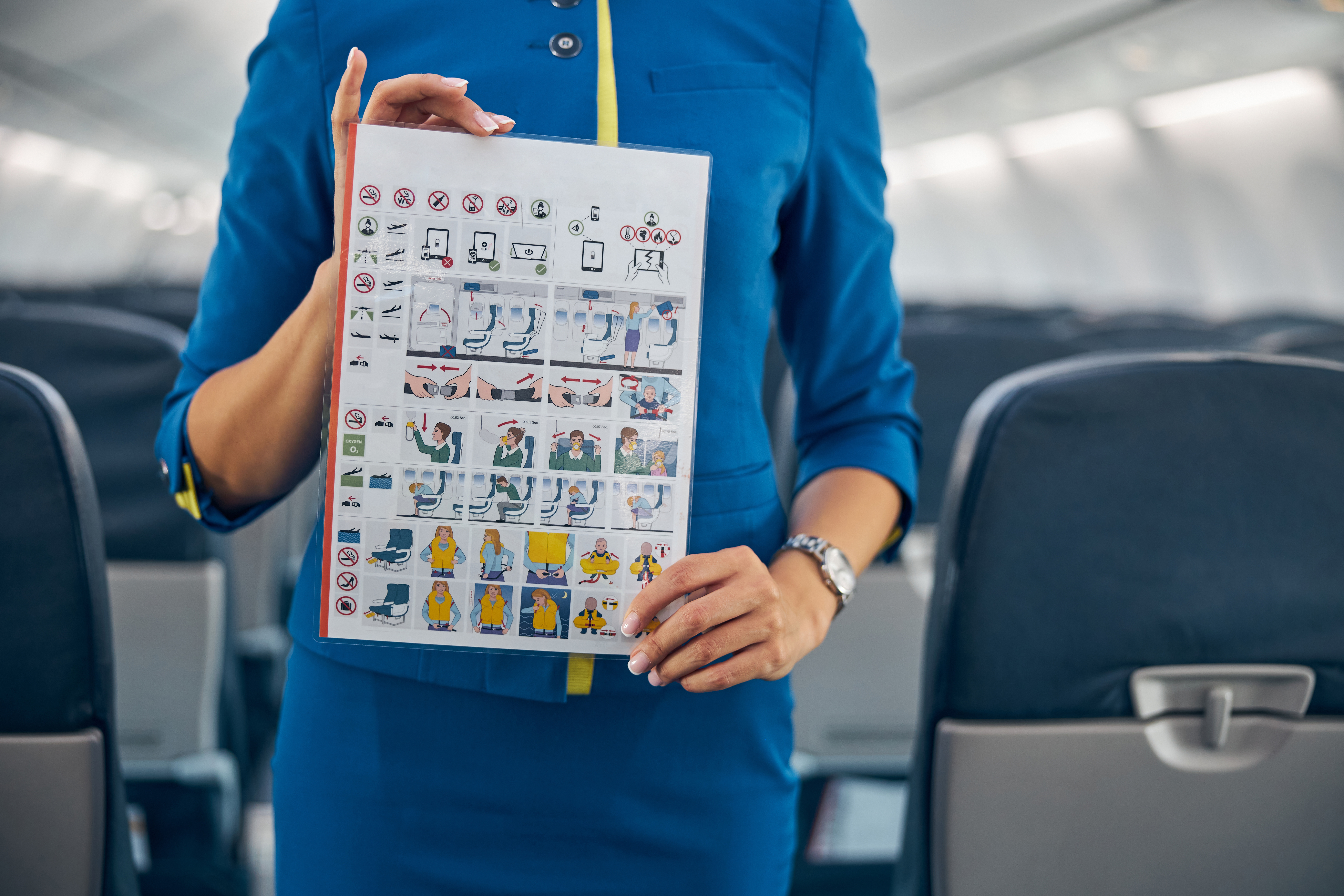 cabin crew safety card